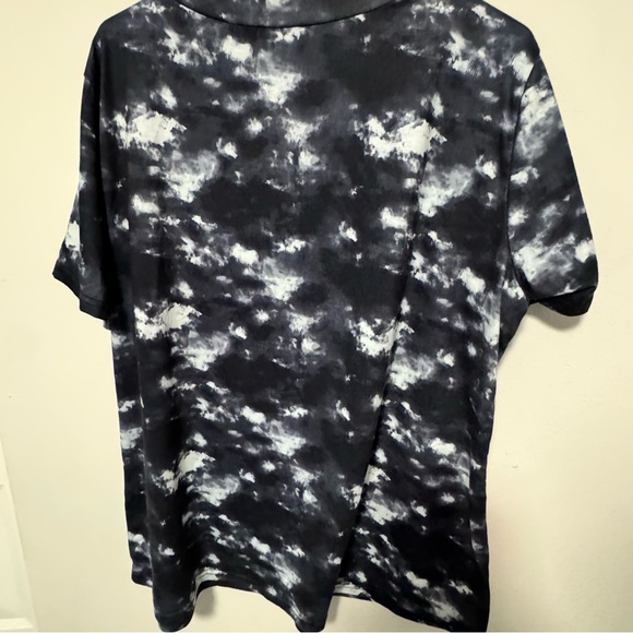 Tie Dye Nope Not Today Plus Size 2X Womens VNeck Tee - Picture 4 of 7